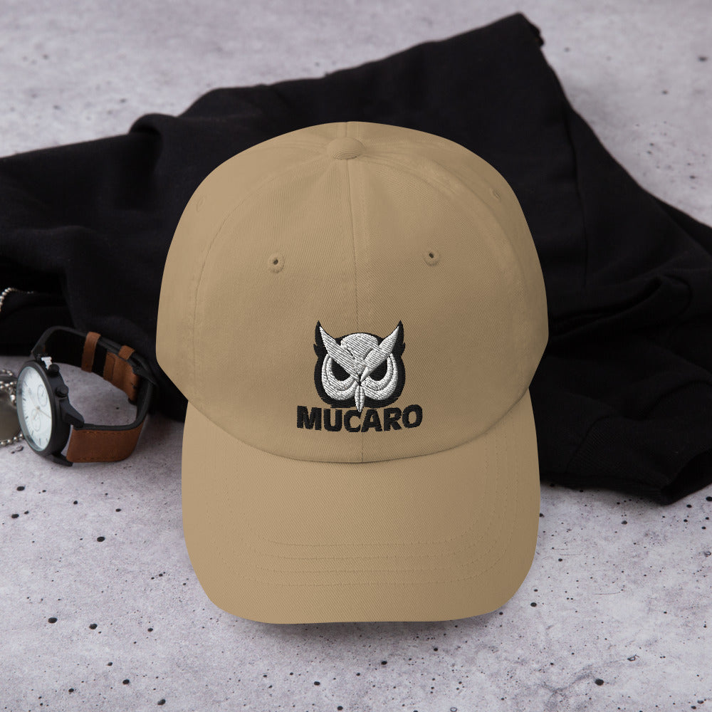 Múcaro’s really sexy logo Dad hat