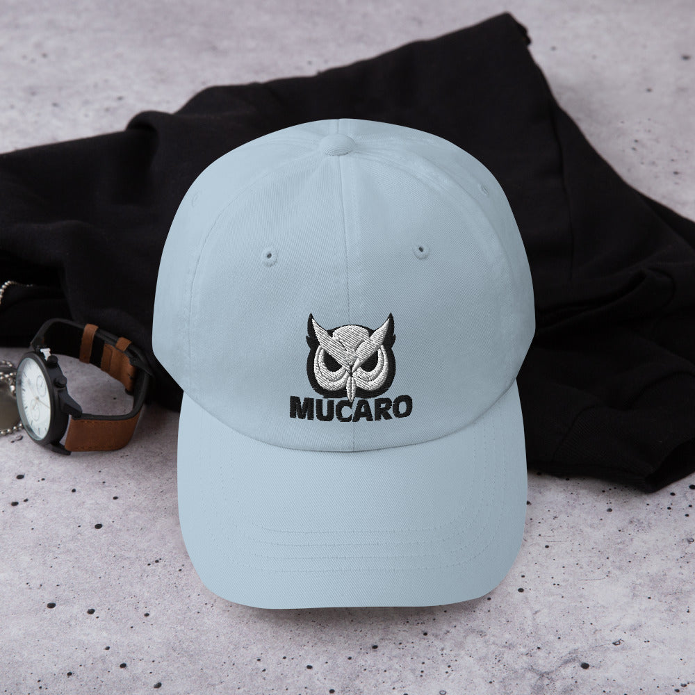 Múcaro’s really sexy logo Dad hat