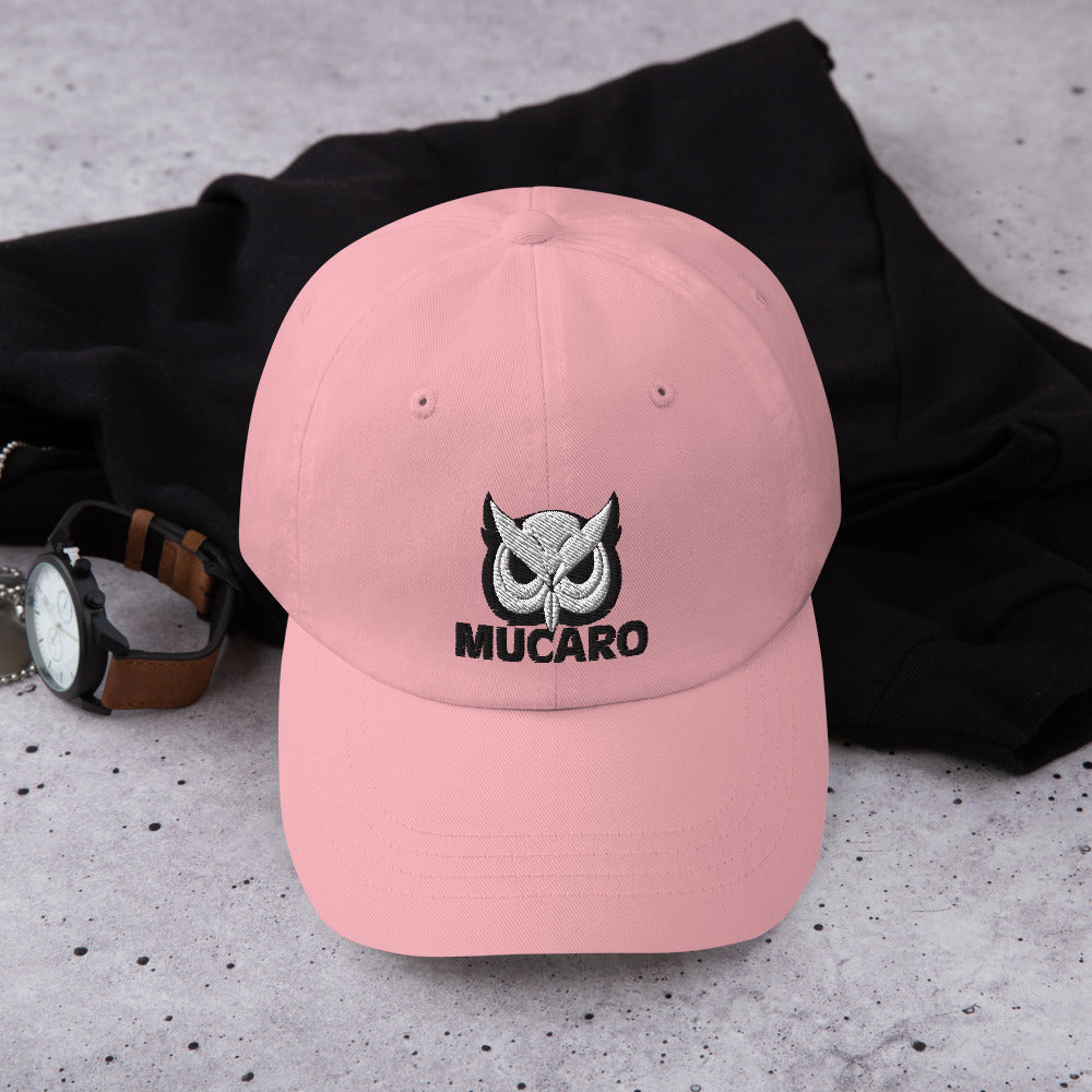 Múcaro’s really sexy logo Dad hat