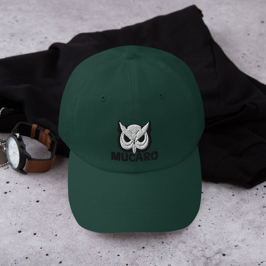 Múcaro’s really sexy logo Dad hat