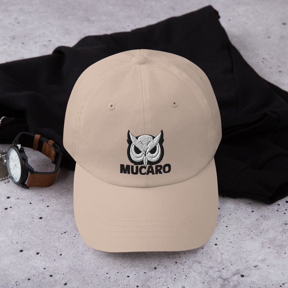 Múcaro’s really sexy logo Dad hat