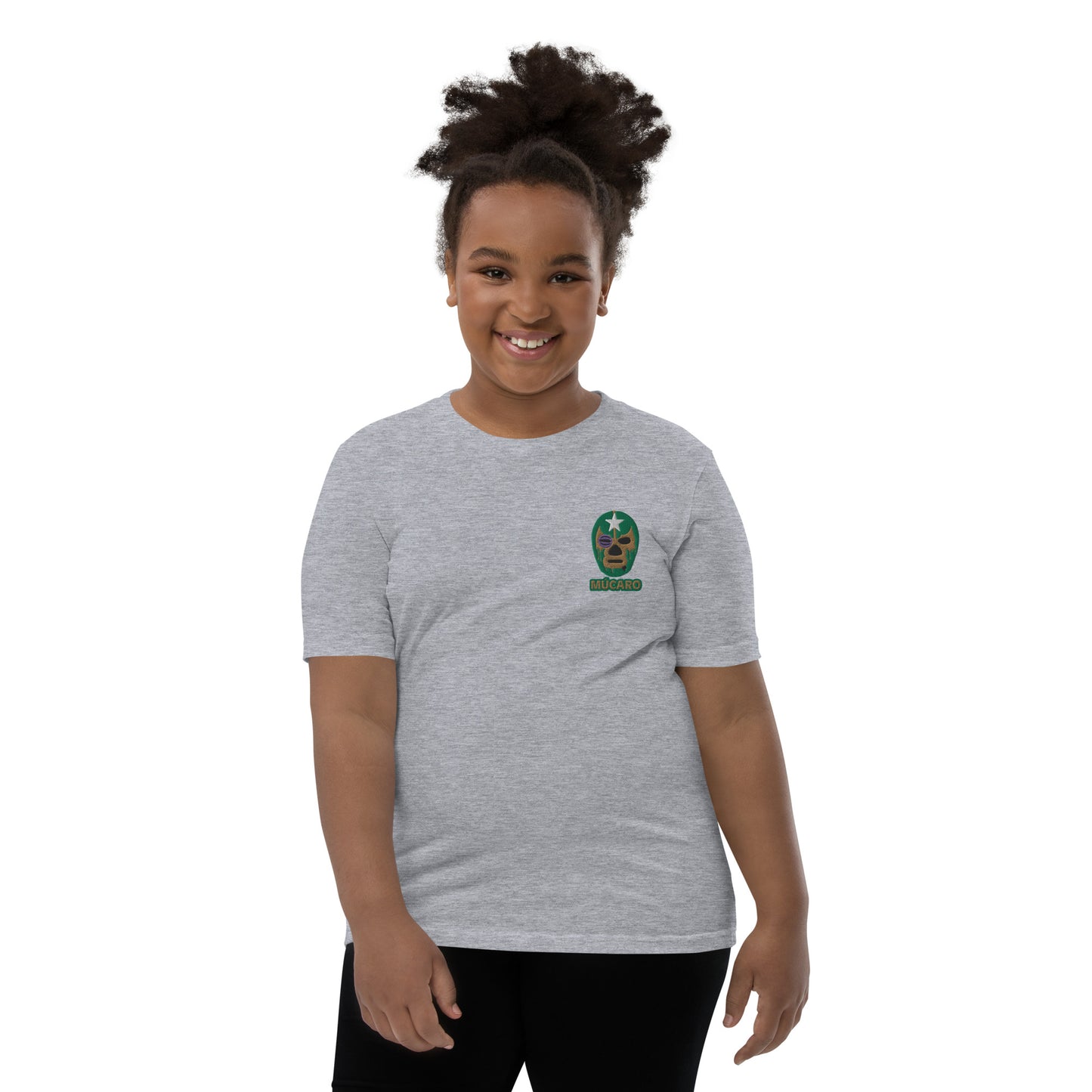 Voy a parar de ver lucha libre cuando sea adulto, but for now… it‘s better than cartoons Youth Short Sleeve T-Shirt