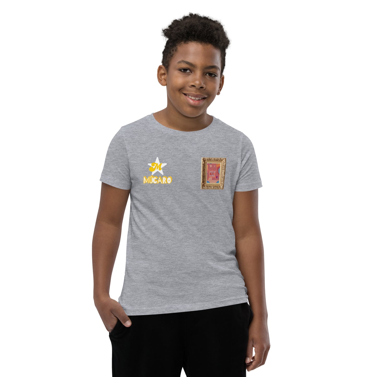 My nephew designed this t-shirt Youth Short Sleeve T-Shirt