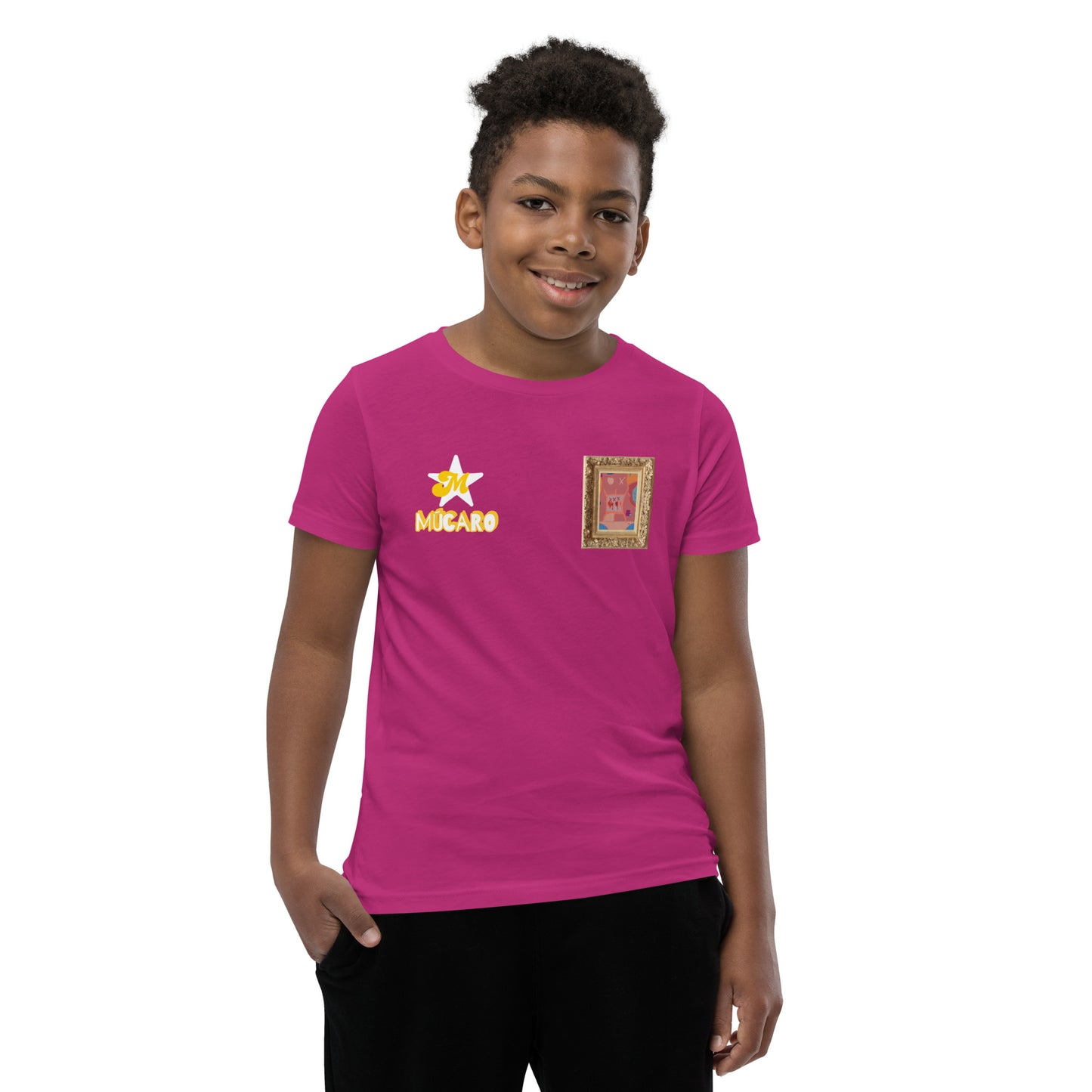 My nephew designed this t-shirt Youth Short Sleeve T-Shirt