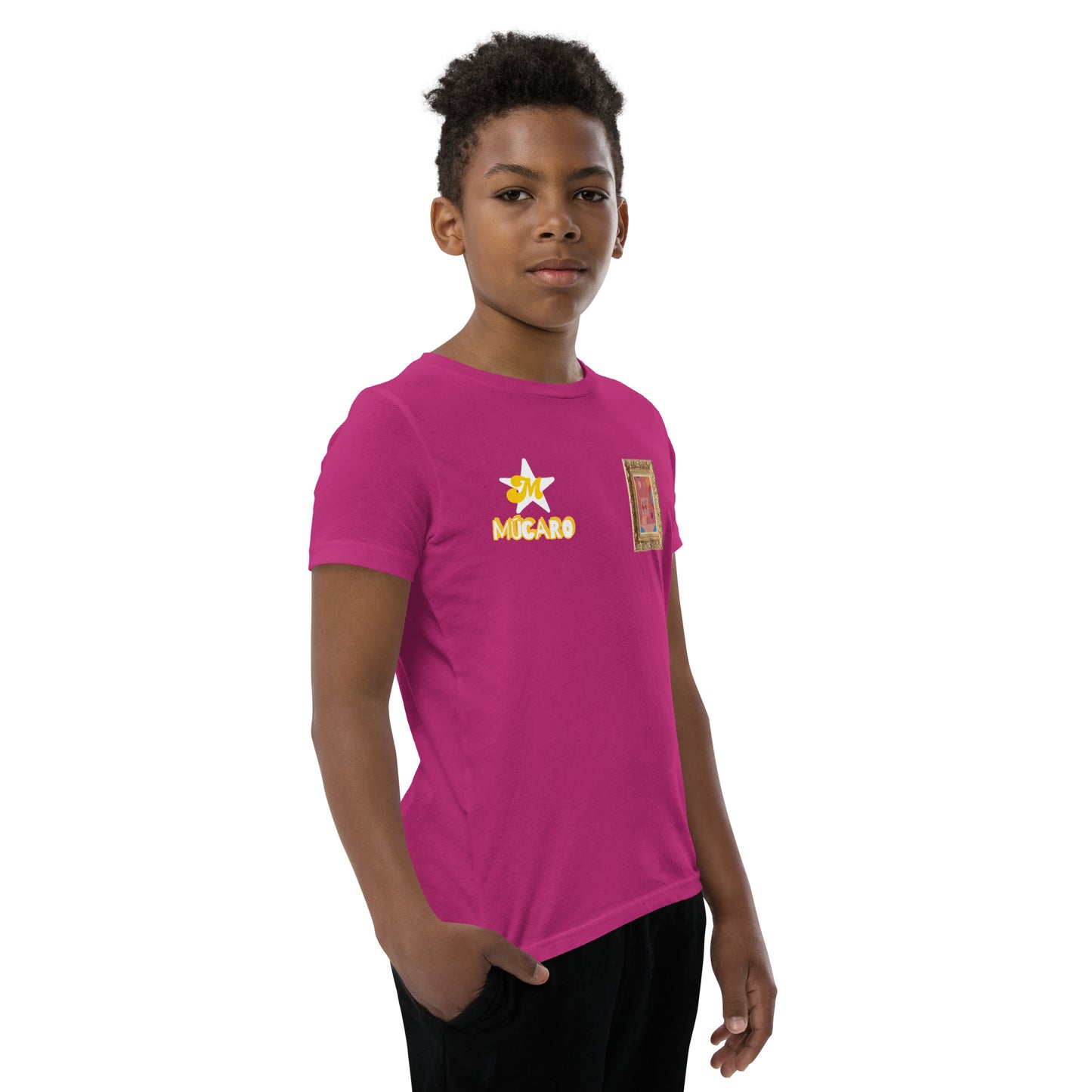 My nephew designed this t-shirt Youth Short Sleeve T-Shirt