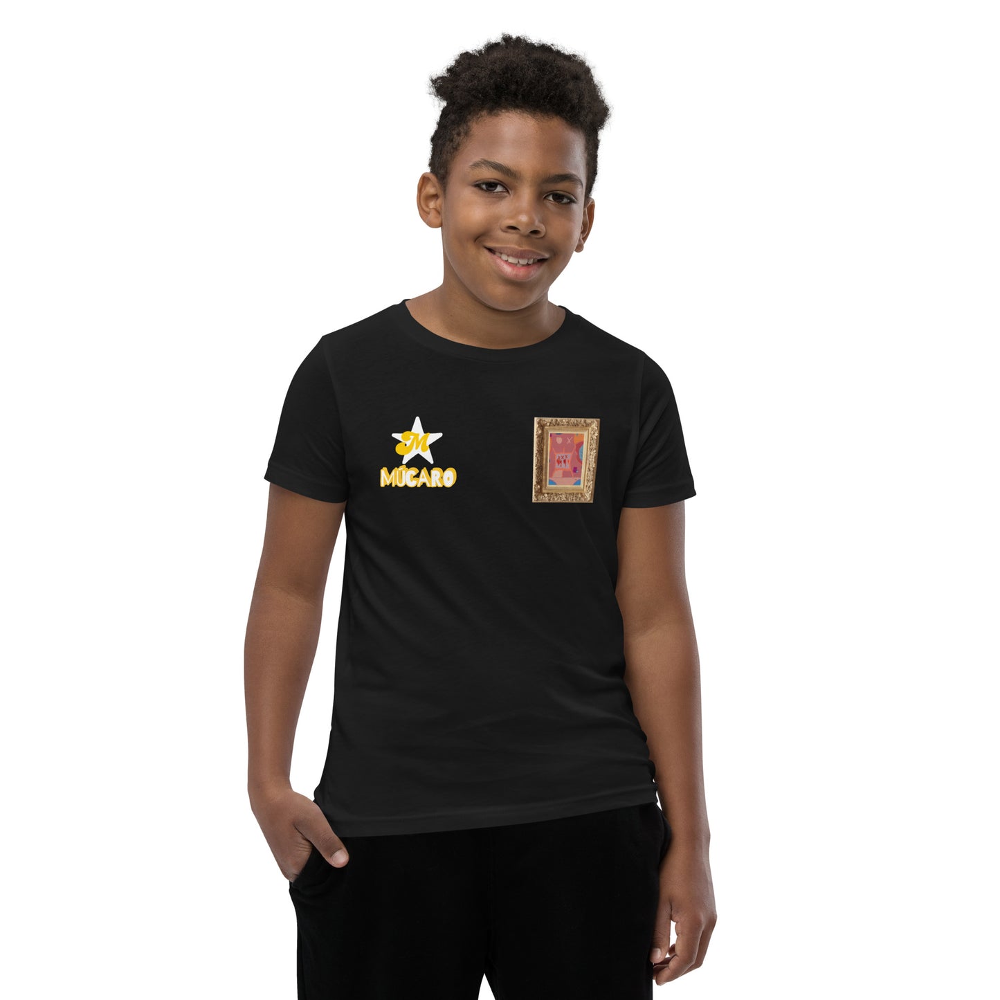 My nephew designed this t-shirt Youth Short Sleeve T-Shirt