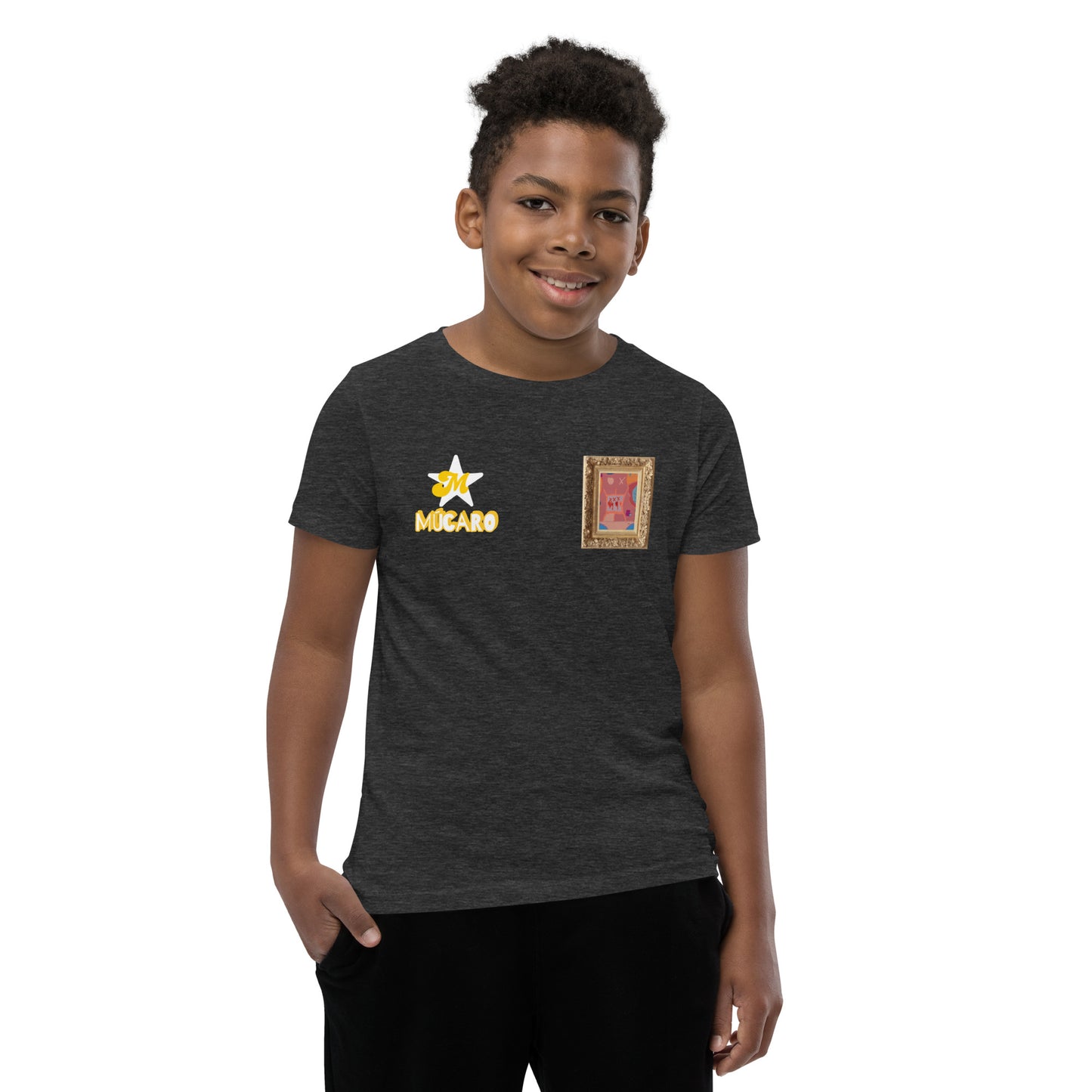 My nephew designed this t-shirt Youth Short Sleeve T-Shirt