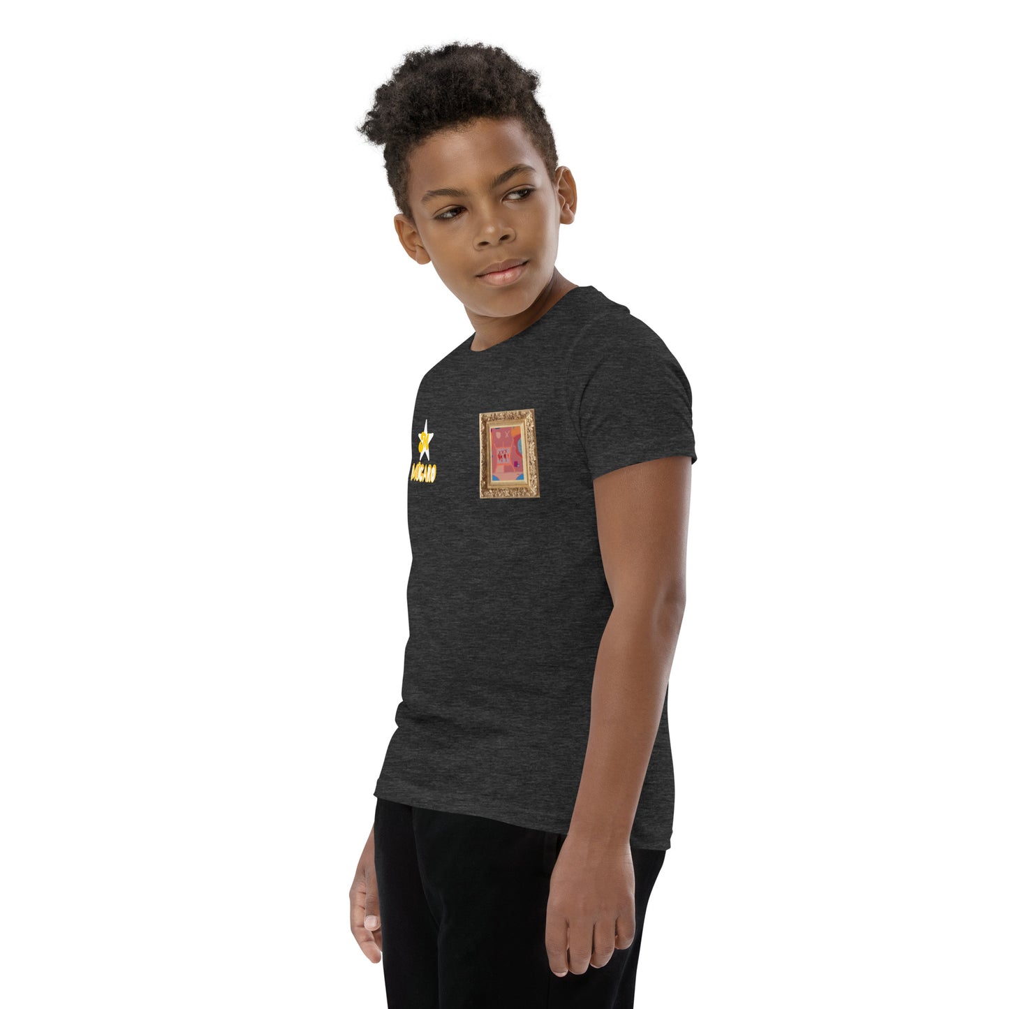 My nephew designed this t-shirt Youth Short Sleeve T-Shirt