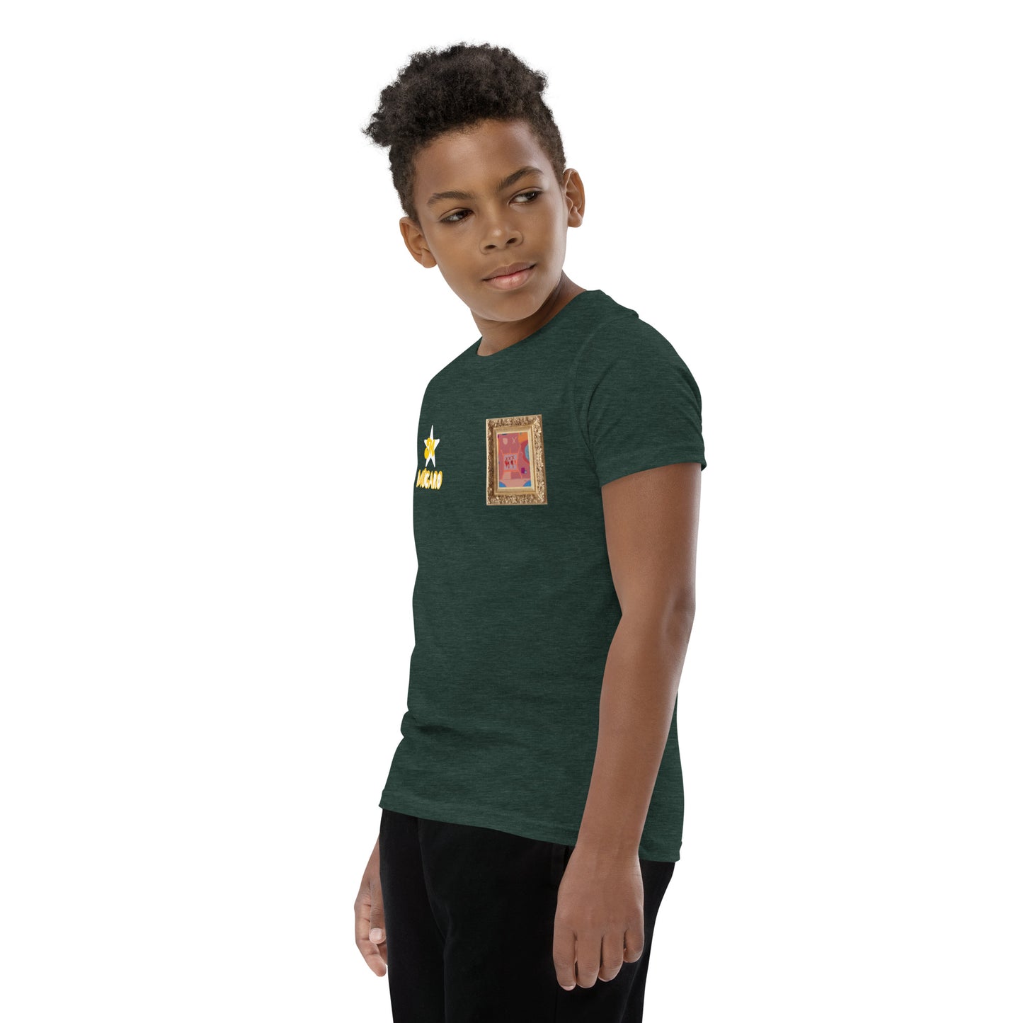 My nephew designed this t-shirt Youth Short Sleeve T-Shirt