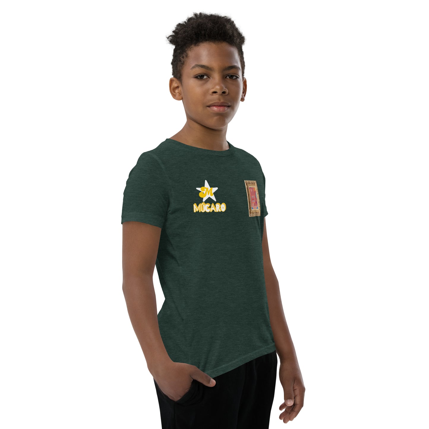 My nephew designed this t-shirt Youth Short Sleeve T-Shirt