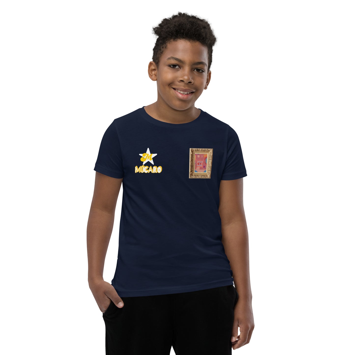 My nephew designed this t-shirt Youth Short Sleeve T-Shirt