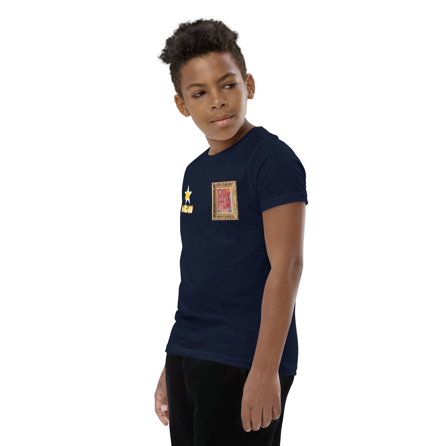 My nephew designed this t-shirt Youth Short Sleeve T-Shirt