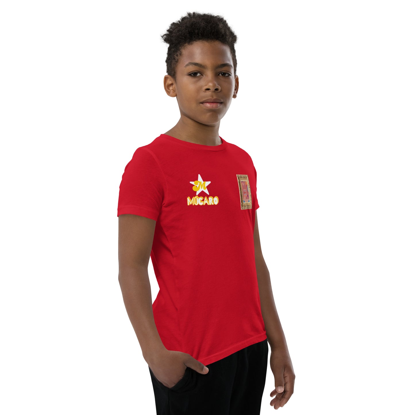 My nephew designed this t-shirt Youth Short Sleeve T-Shirt