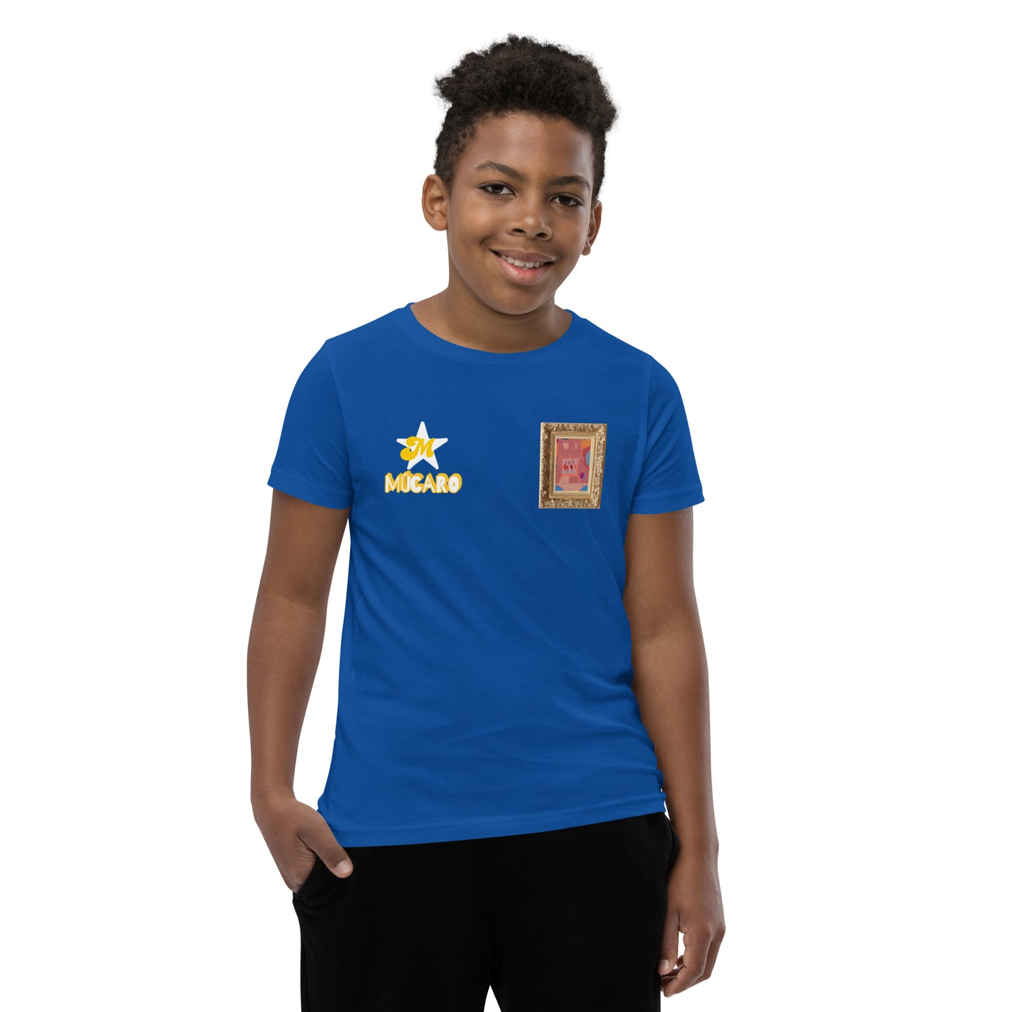 My nephew designed this t-shirt Youth Short Sleeve T-Shirt