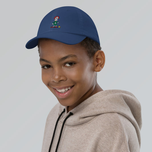 The creepy clown is always guilty or you don’t watch movies Youth baseball cap